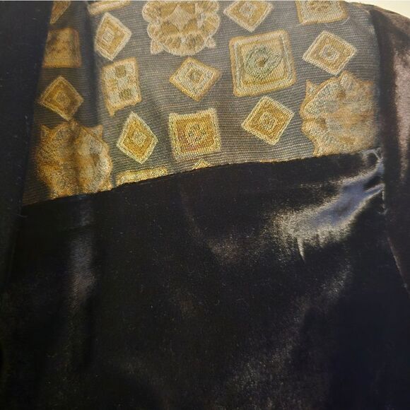 CONCINNO Mixed Print Velvet Blazer - Size Large - Picture 8 of 10